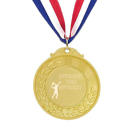 wees je tegenstander te slim af medaille 🥇🥈🥉