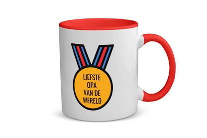 liefste opa van de wereld Koffiemok - Theemok