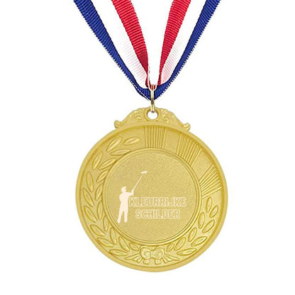 kleurrijke schilder medaille 🥇🥈🥉