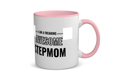 i am a freaking awesome stepmom Koffiemok - Theemok