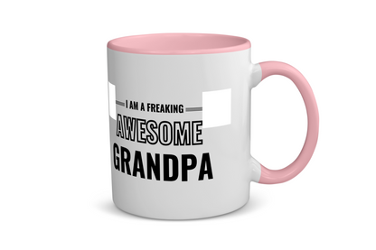 i am a freaking awesome grandpa Koffiemok - Theemok