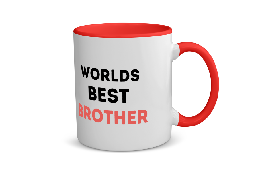 worlds best brother Koffiemok - Theemok