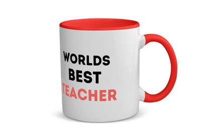 worlds best teacher Koffiemok - Theemok