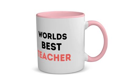 worlds best teacher Koffiemok - Theemok