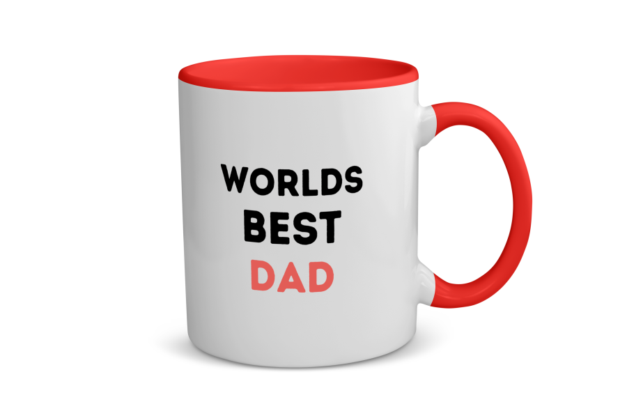 worlds best dad Koffiemok - Theemok