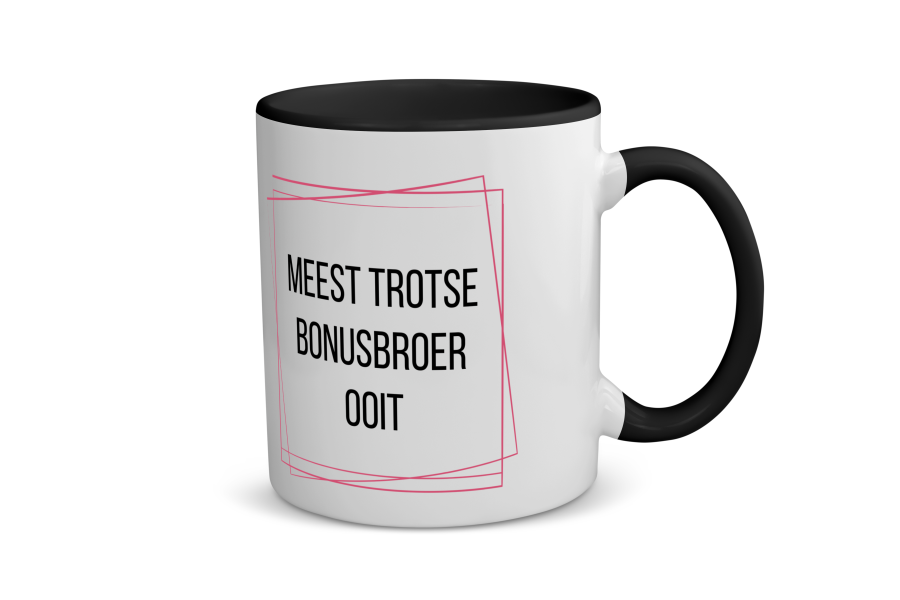 meest trotse bonusbroer ooit Koffiemok - Theemok