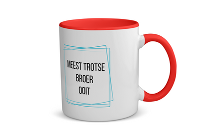 meest trotse broer ooit Koffiemok - Theemok