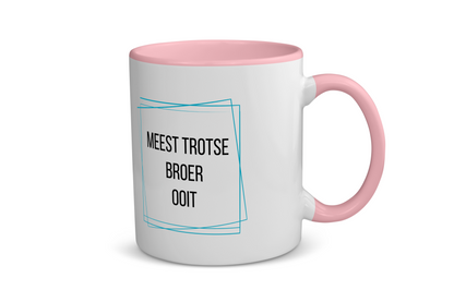 meest trotse broer ooit Koffiemok - Theemok