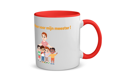 dankbaar voor mijn meester Koffiemok - Theemok