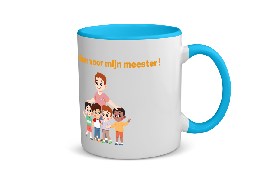 dankbaar voor mijn meester Koffiemok - Theemok