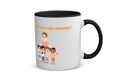 dankbaar voor mijn meester Koffiemok - Theemok