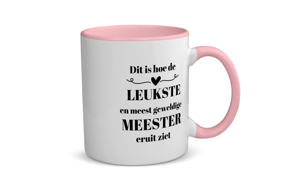 dit is hoe de leukste en meest geweldige meester eruit ziet Koffiemok - Theemok