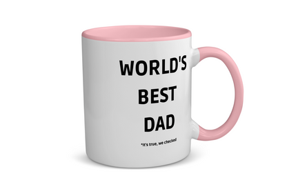 world's best dad it's true we checked Koffiemok - Theemok