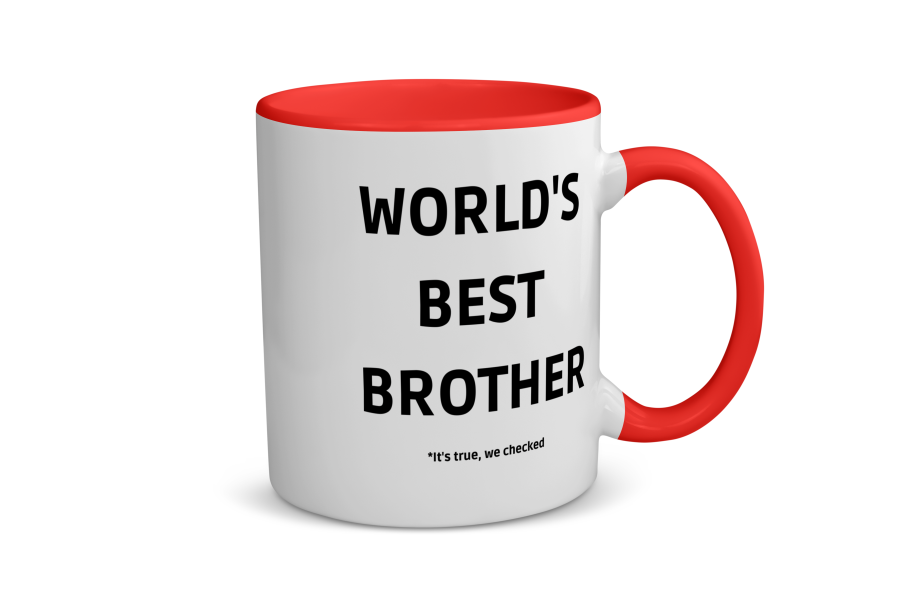 world's best brother it's true we checked Koffiemok - Theemok