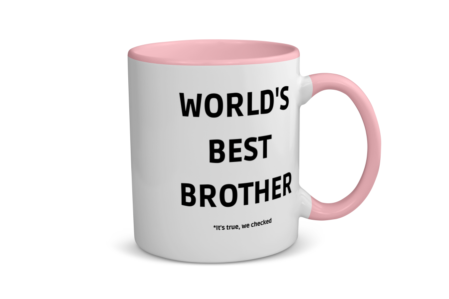 world's best brother it's true we checked Koffiemok - Theemok