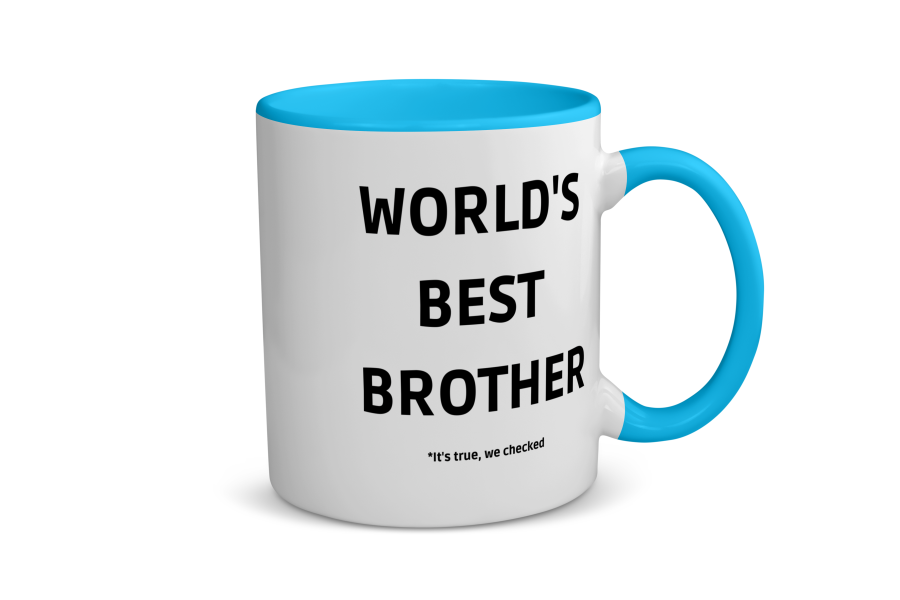 world's best brother it's true we checked Koffiemok - Theemok