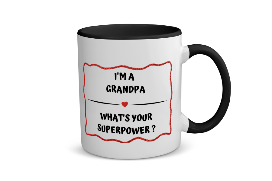 i'm a grandpa what's your superpower? Koffiemok - Theemok