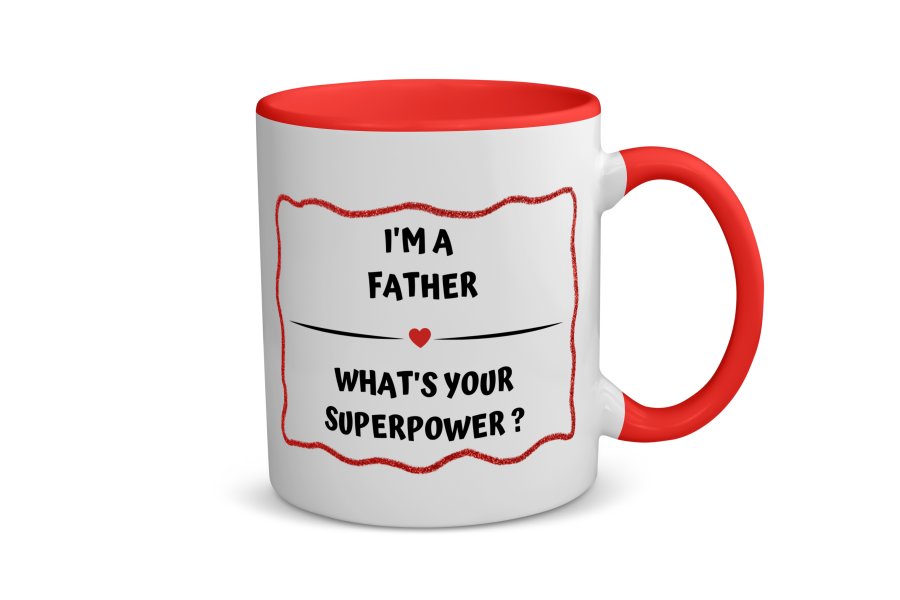 i'm a father what's your superpower? Koffiemok - Theemok