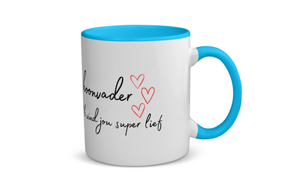 schoonvader ik vind jou super lief Koffiemok - Theemok