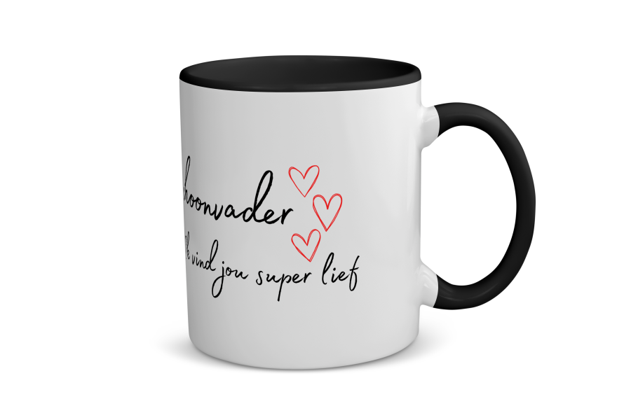 schoonvader ik vind jou super lief Koffiemok - Theemok