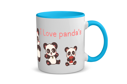 i love panda's Koffiemok - Theemok