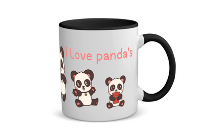 i love panda's Koffiemok - Theemok