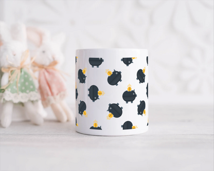 zwarte piggy banks Spaarpot