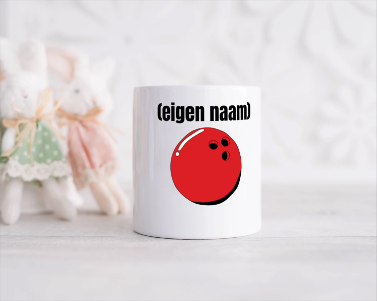 bowlingbal met eigen naam Spaarpot