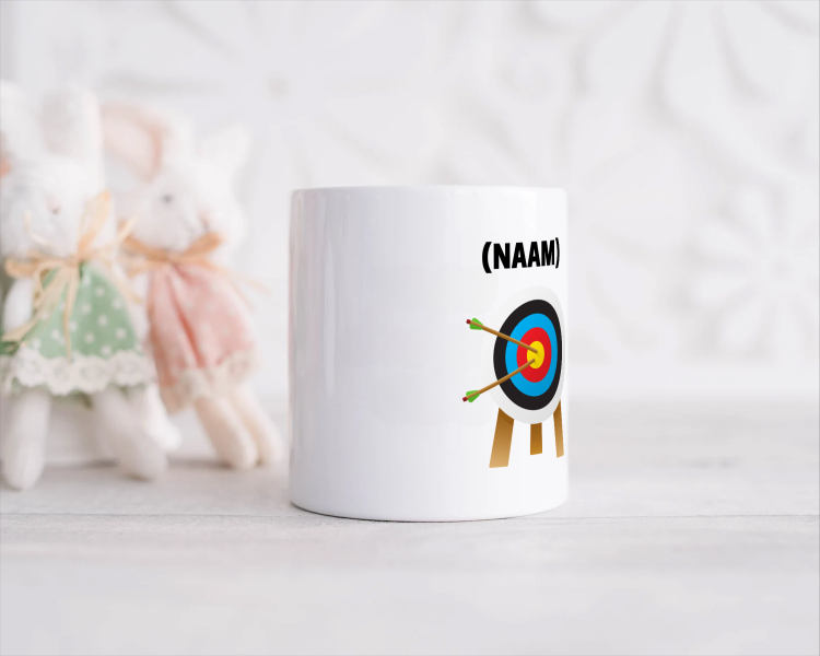 dartbord met eigen naam Spaarpot