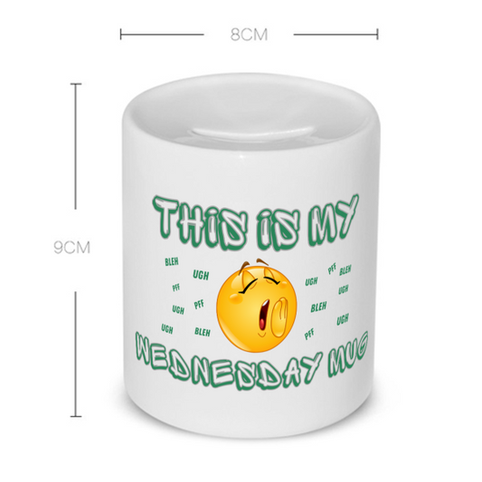 this is my wednesday mug Spaarpot