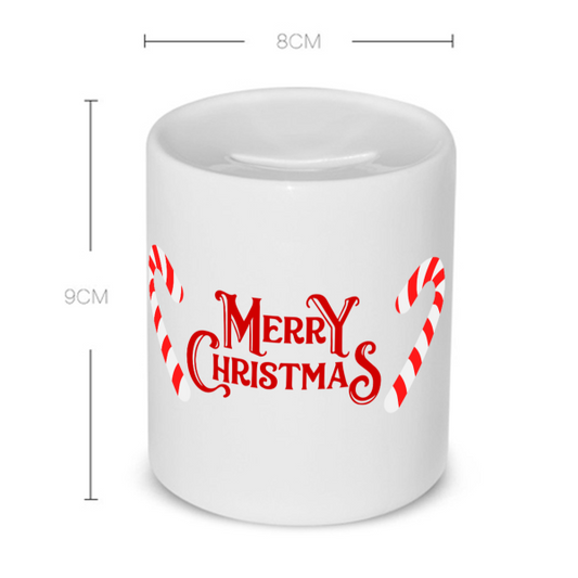 kerst mok merry christmas Spaarpot