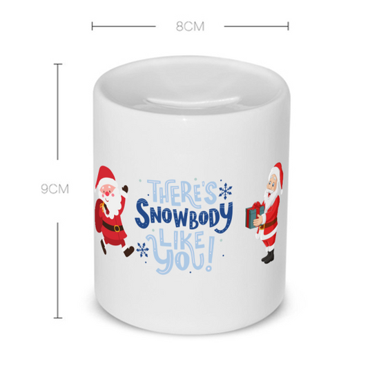 kerst mok there's snowbody like you Spaarpot