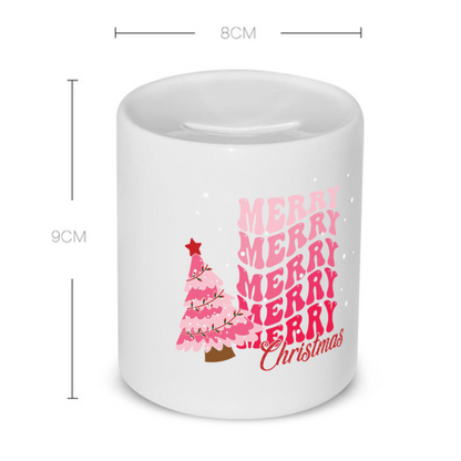kerst mok merry christmas Spaarpot