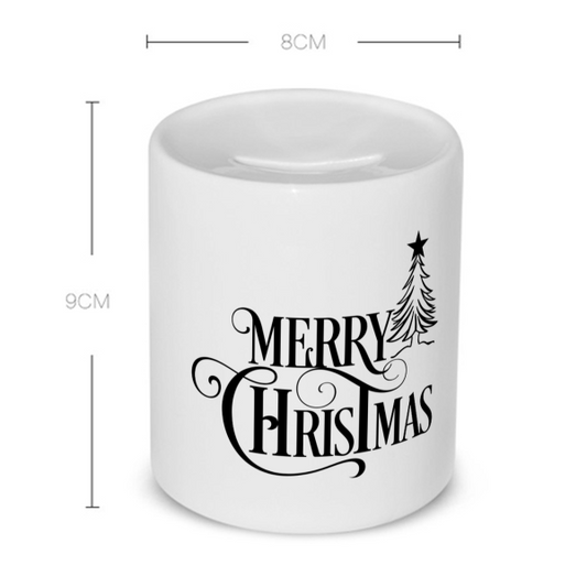 kerst mok merry christmas Spaarpot