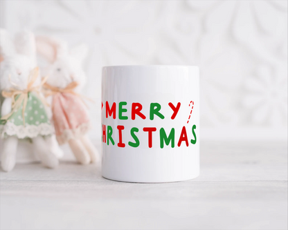 kerst mok merry christmas Spaarpot