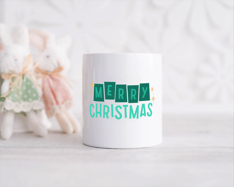 kerst mok merry christmas Spaarpot
