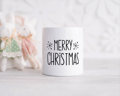 kerst mok merry christmas Spaarpot