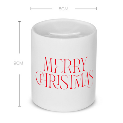 kerst mok merry christmas Spaarpot