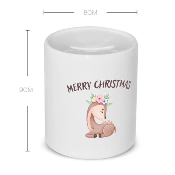 kerst mok rendier Spaarpot
