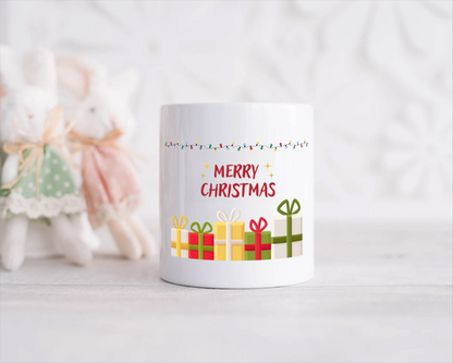 kerst mok merry christmas Spaarpot