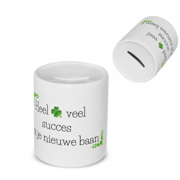 afscheid collega cadeau - Spaarpot