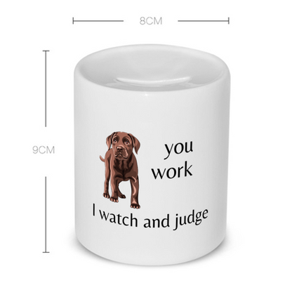 you work i watch and judge Spaarpot