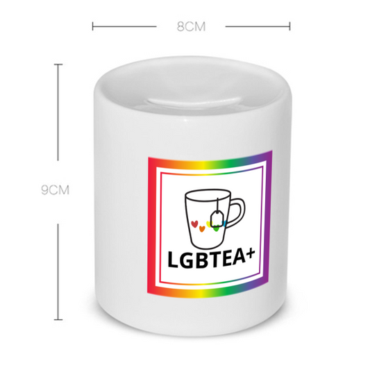 pride cadeau mok Spaarpot