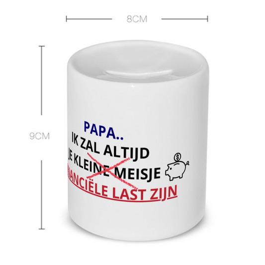 papa mok cadeau Spaarpot