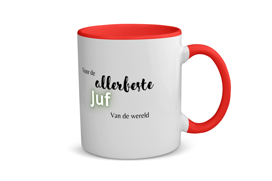 voor de allerbeste juf van de wereld Koffiemok - Theemok