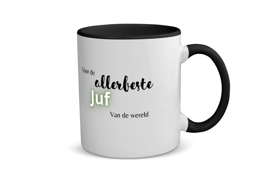 voor de allerbeste juf van de wereld Koffiemok - Theemok