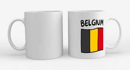 belgium vlag Koffiemok - Theemok