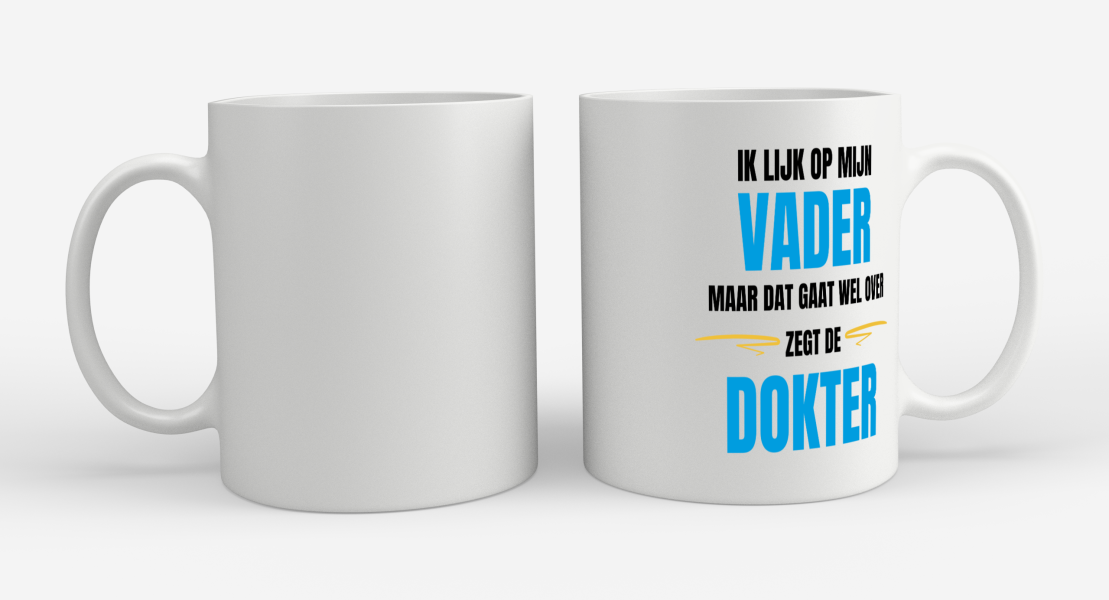 ik lijk op mijn vader Koffiemok - Theemok