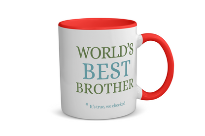 world's best brother Koffiemok - Theemok