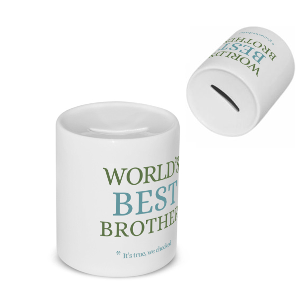 world's best brother Spaarpot